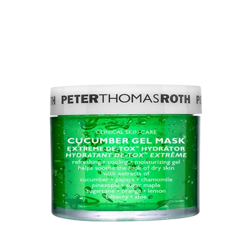Peter Thomas Roth Cucumber Gel Mask Extreme De-Tox Hydrator 50ml - Гелева маска для обличчя для інтенсивного детоксу та зволоження з екстрактом огірка Peter Thomas Roth Cucumber Gel Mask Extreme De-Tox Hydrator 50ml - Гелева маска для обличчя для інтенсивного детоксу та зволоження з екстрактом огірка